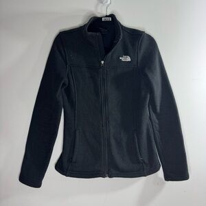 The North Face Osito Fleece Jacket Black Full Zip Women XS